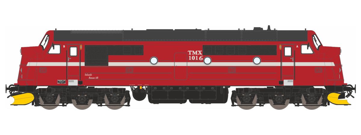 Dekas DK-8750192 - H0 - Diesellok TMX 1016, IBAB, Ep. V-VI - DC-Digital